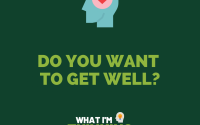 Do you want to get well?